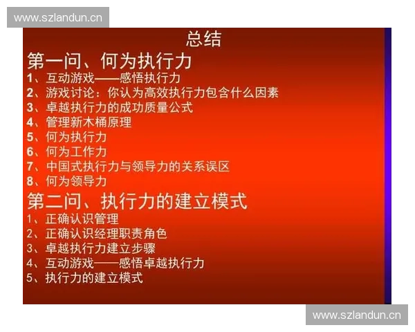 提升控场意识与战略布局 打造高效团队协作与决策执行力